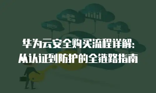 华为云安全购买流程详解：从认证到防护的全链路指南