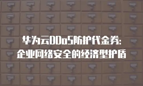 华为云DDoS防护代金券：企业网络安全的经济型护盾
