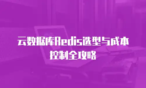 云数据库Redis选型与成本控制全攻略