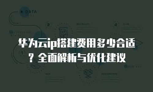 华为云ip搭建费用多少合适？全面解析与优化建议