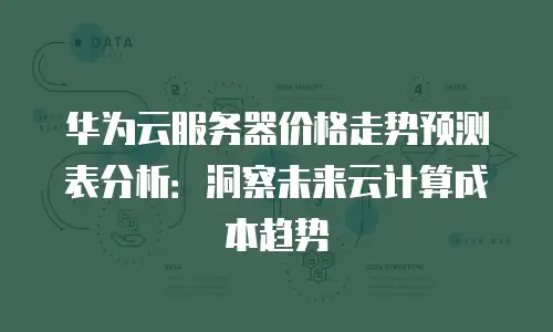 华为云服务器价格走势预测表分析：洞察未来云计算成本趋势
