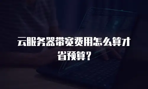 云服务器带宽费用怎么算才省预算？