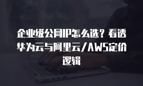 企业级公网IP怎么选？看透华为云与阿里云/AWS定价逻辑