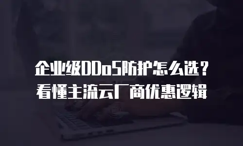 企业级DDoS防护怎么选？看懂主流云厂商优惠逻辑
