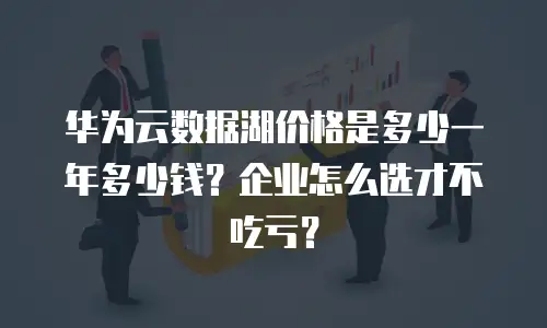 华为云数据湖价格是多少一年多少钱？企业怎么选才不吃亏？