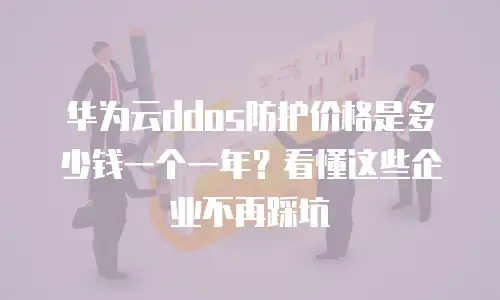 华为云ddos防护价格是多少钱一个一年？看懂这些企业不再踩坑
