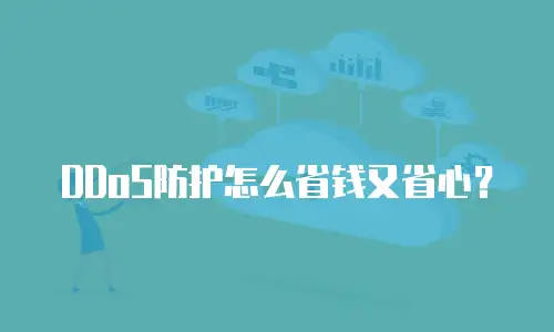 DDoS防护怎么省钱又省心？