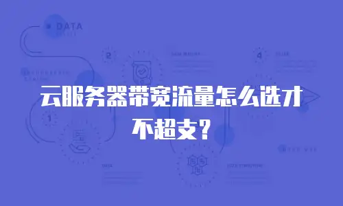 云服务器带宽流量怎么选才不超支？