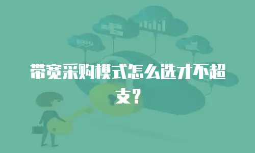 带宽采购模式怎么选才不超支？