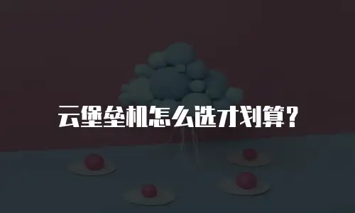 云堡垒机怎么选才划算？