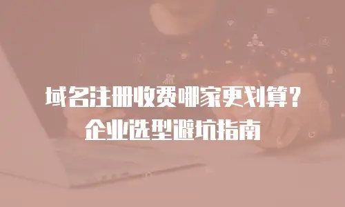 域名注册收费哪家更划算？企业选型避坑指南