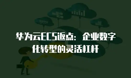 华为云ECS返点：企业数字化转型的灵活杠杆