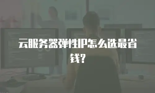 云服务器弹性IP怎么选最省钱？