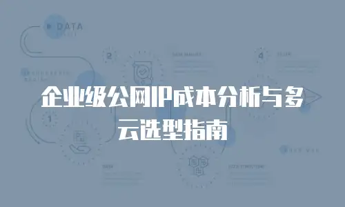 企业级公网IP成本分析与多云选型指南