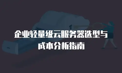 企业轻量级云服务器选型与成本分析指南