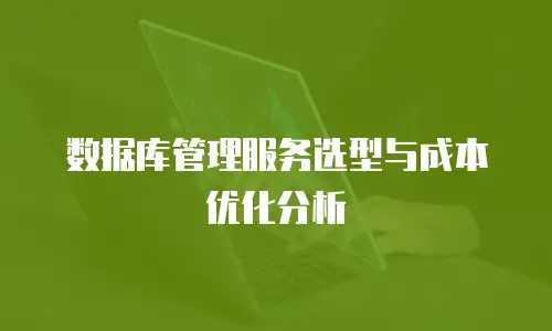 数据库管理服务选型与成本优化分析