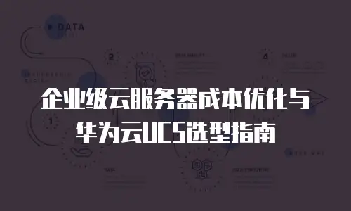 企业级云服务器成本优化与华为云UCS选型指南
