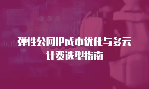弹性公网IP成本优化与多云计费选型指南