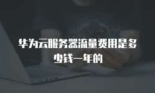 华为云服务器流量费用是多少钱一年的