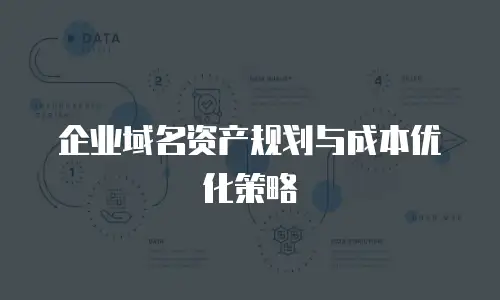 企业域名资产规划与成本优化策略