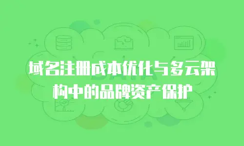 域名注册成本优化与多云架构中的品牌资产保护