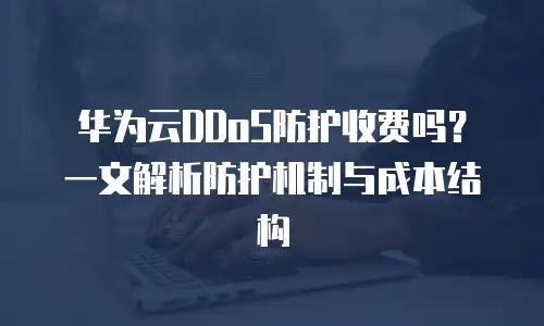 华为云DDoS防护收费吗？一文解析防护机制与成本结构