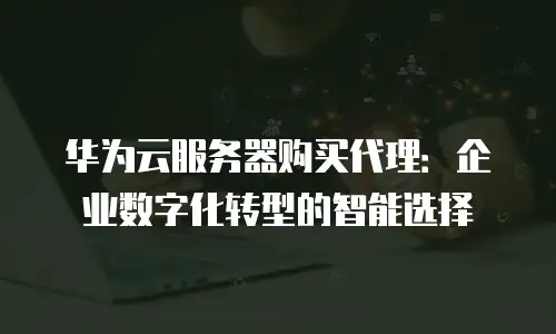 华为云服务器购买代理：企业数字化转型的智能选择