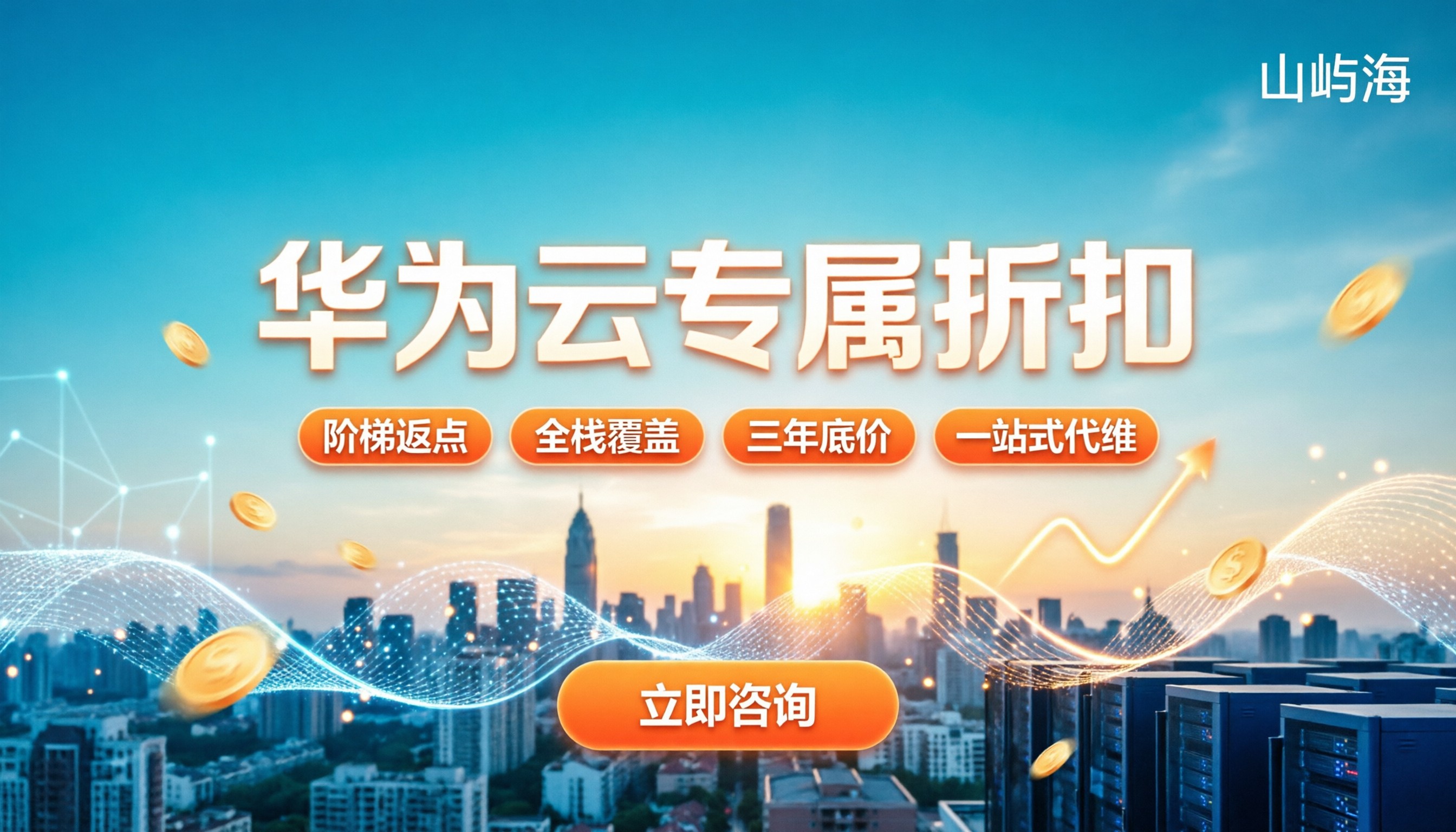 华为云代理商优惠政策：企业上云如何享专属折扣？
