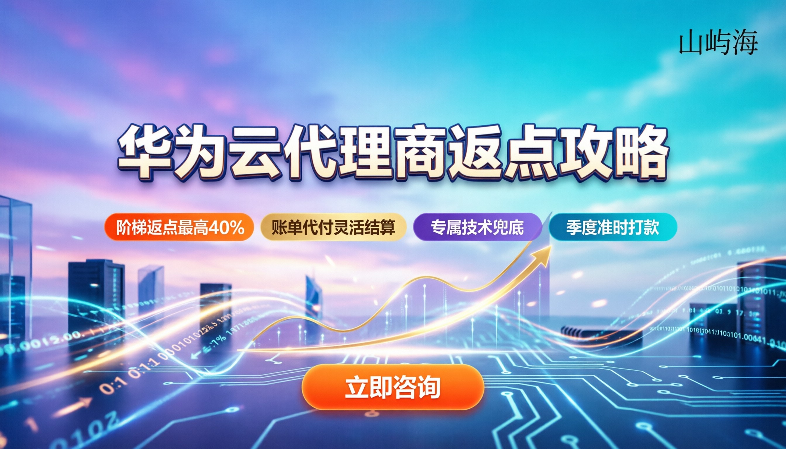 华为云代理商返点怎么算:等级、叠加规则与避坑指南