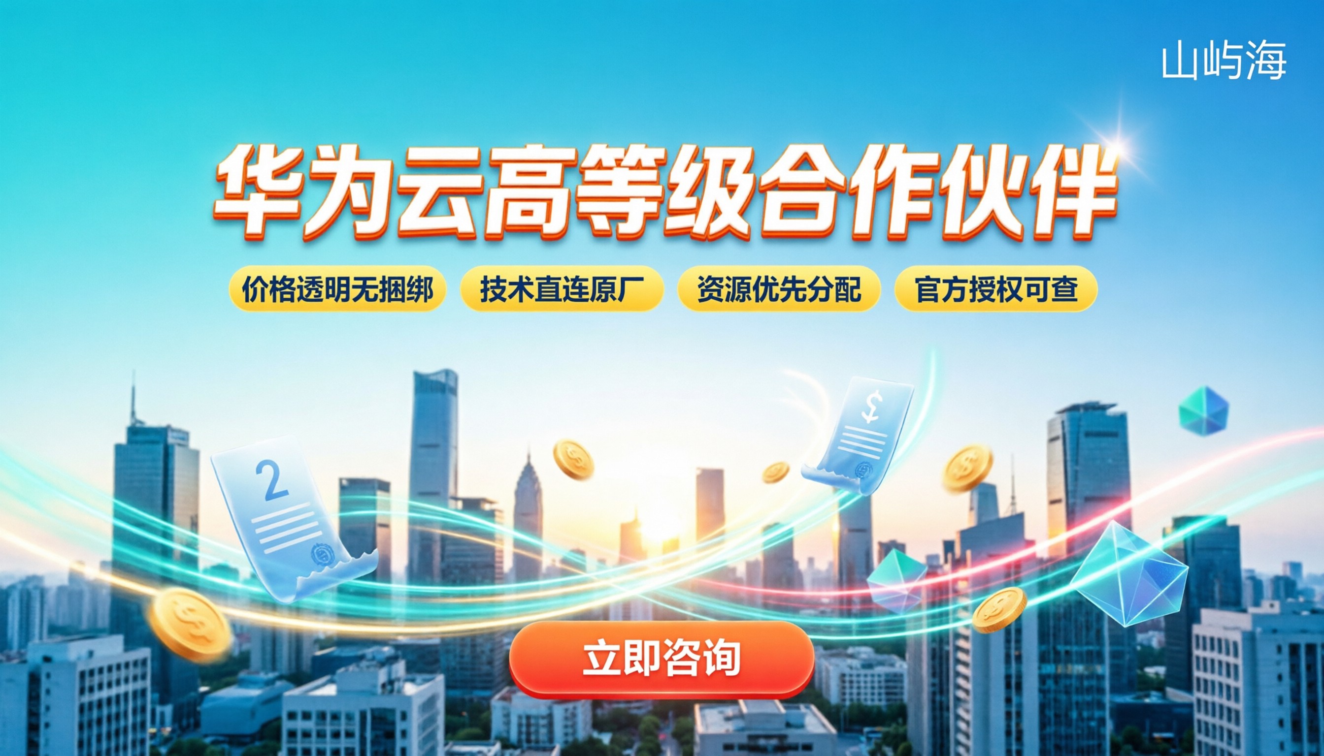 华为云高等级合作伙伴：如何选到靠谱代理商？