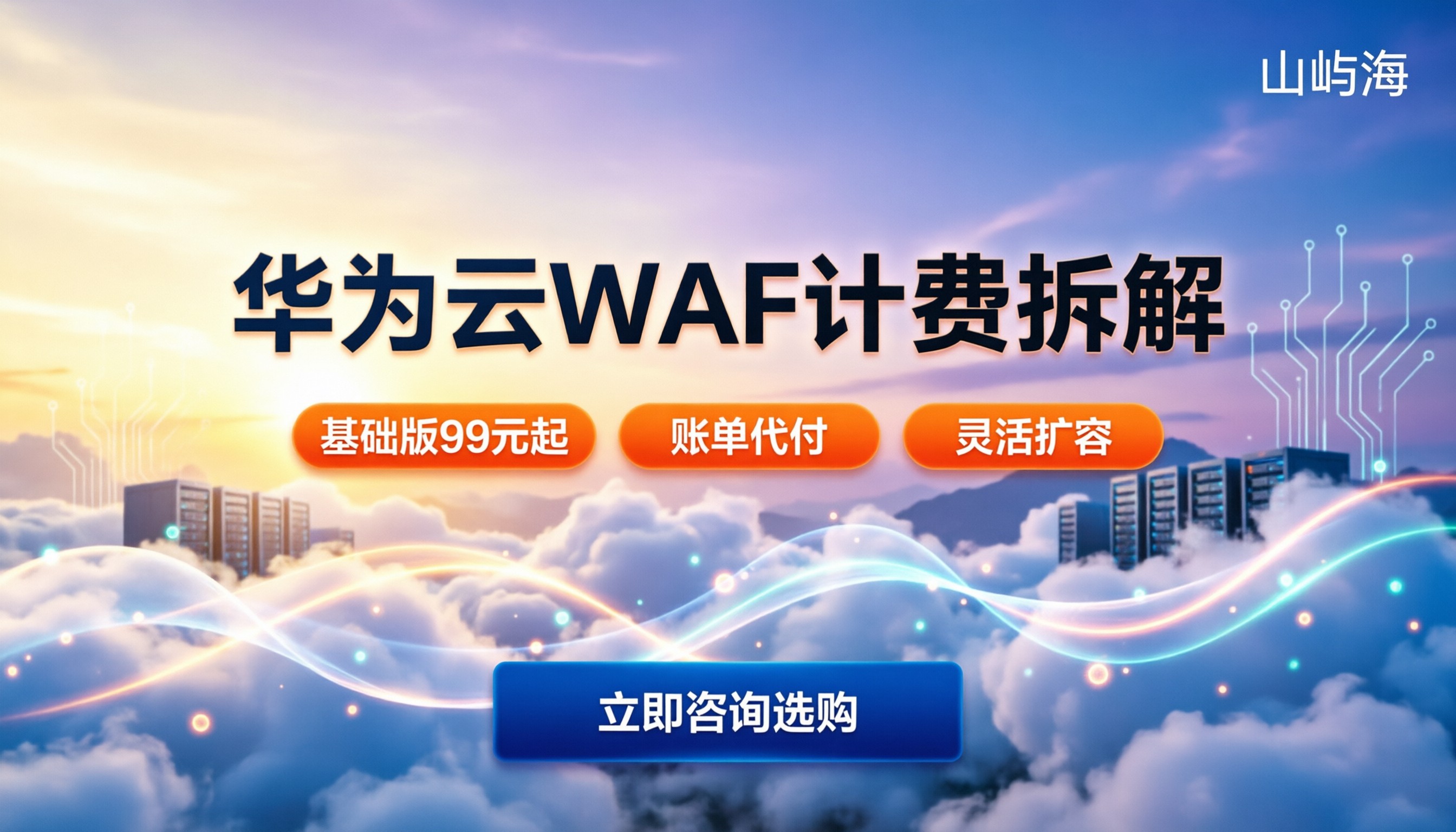 华为云waf怎么收费?按版本与计费模式拆解