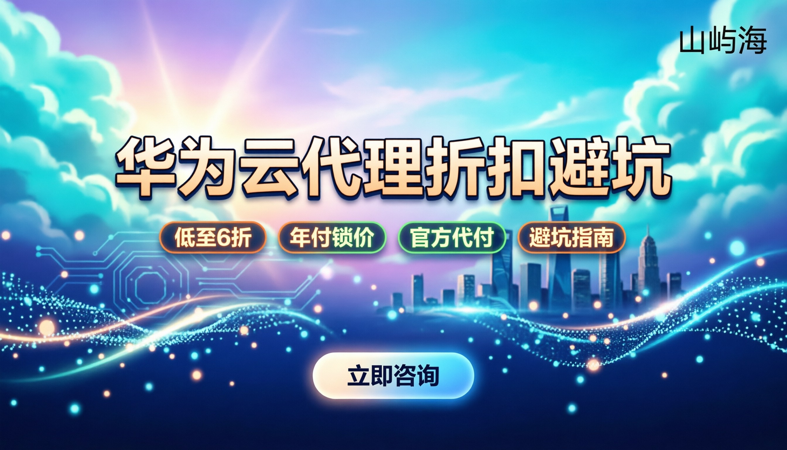 华为云领先级合作伙伴怎么选：代理折扣与避坑指南