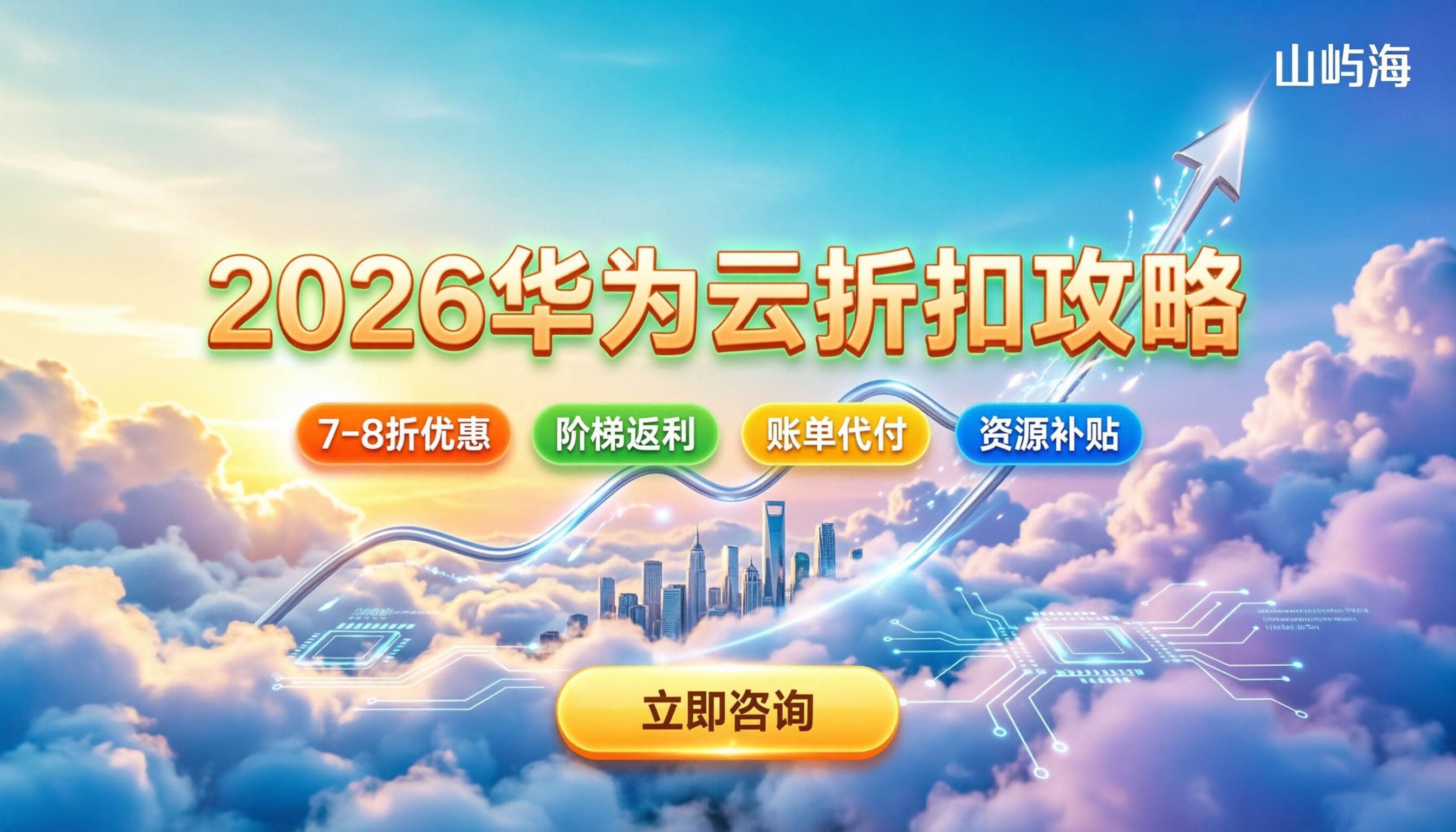 2026华为云代理商返佣政策:怎么拿折扣最划算