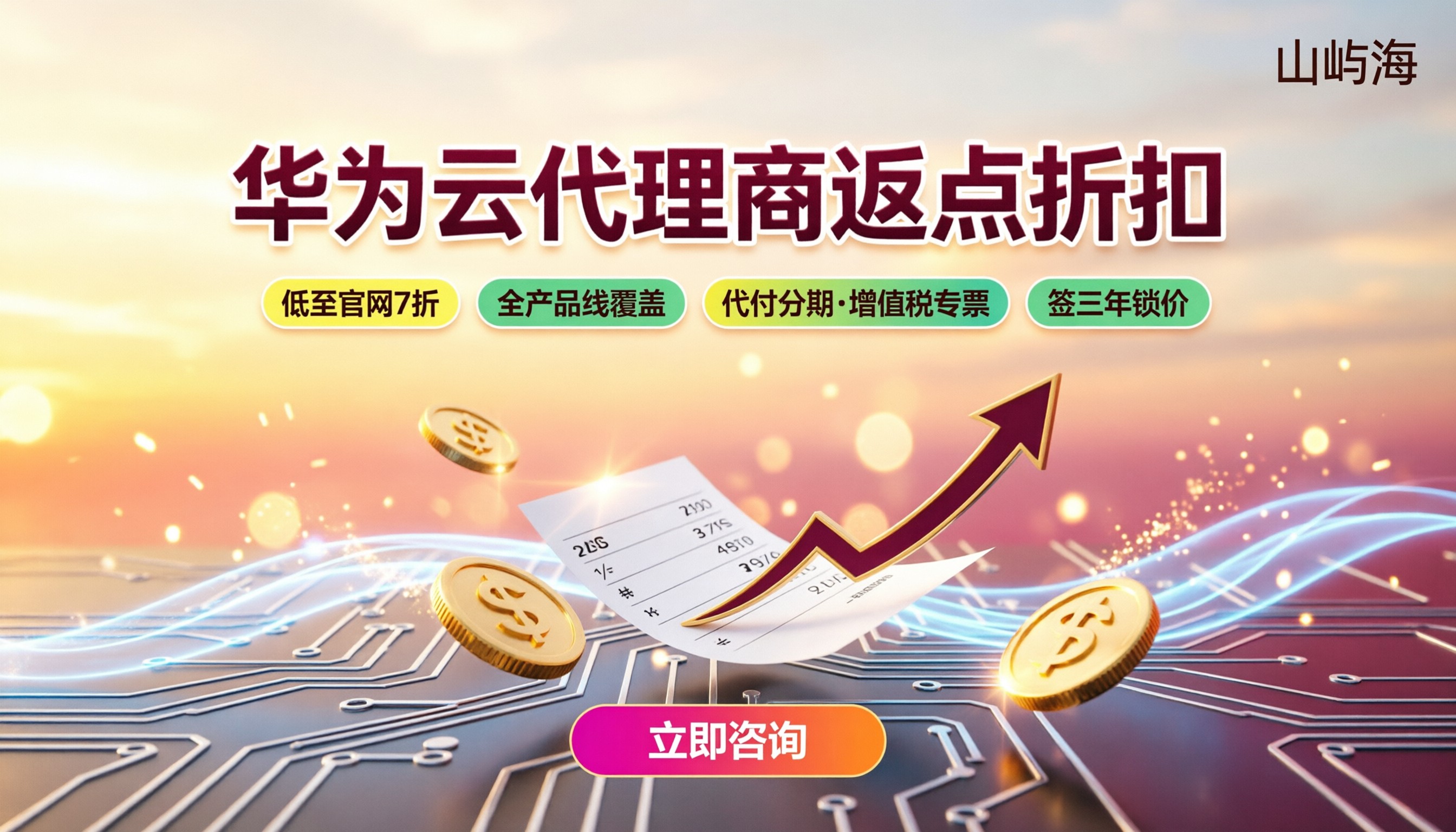 华为云代理商返点折扣：怎么选更划算？
