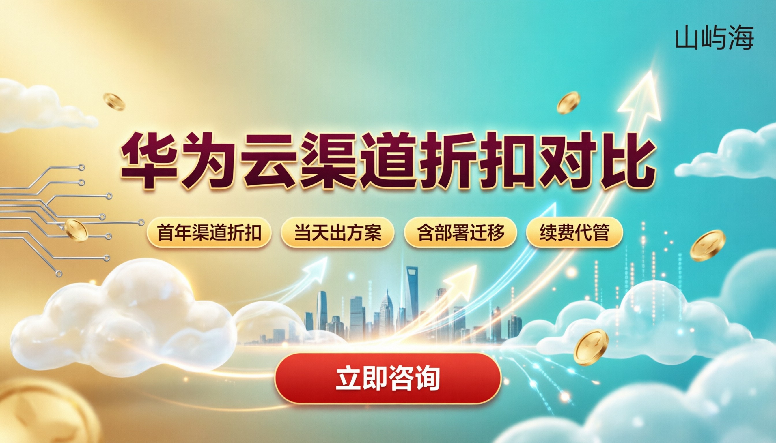 厦门华为云渠道代理商怎么选:最新折扣与渠道对比