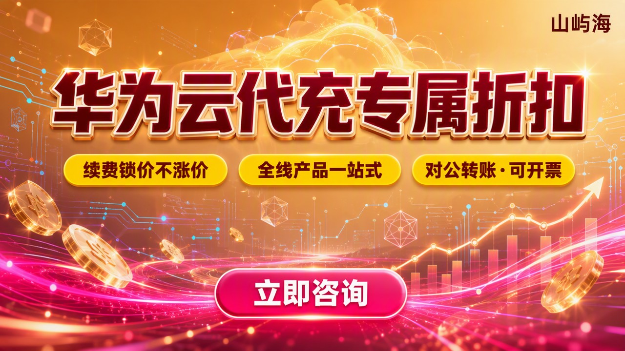 华为云代充折扣多少：哪家代理更划算