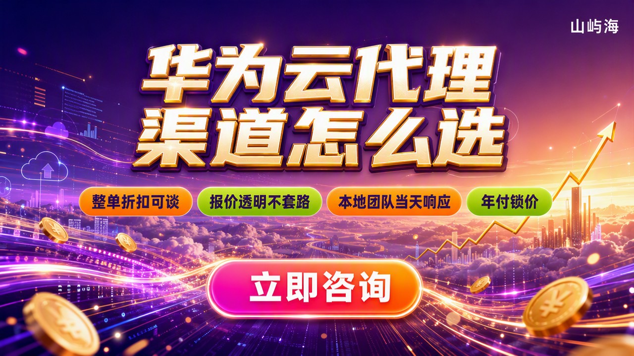 华为云服务代理多少钱：对比渠道怎么选？