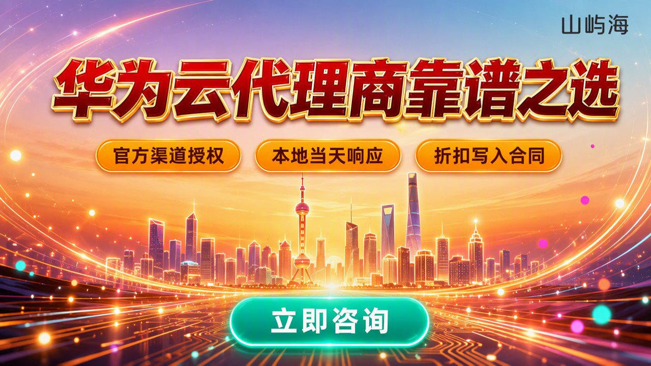 上海华为云的代理商：怎么选更靠谱？