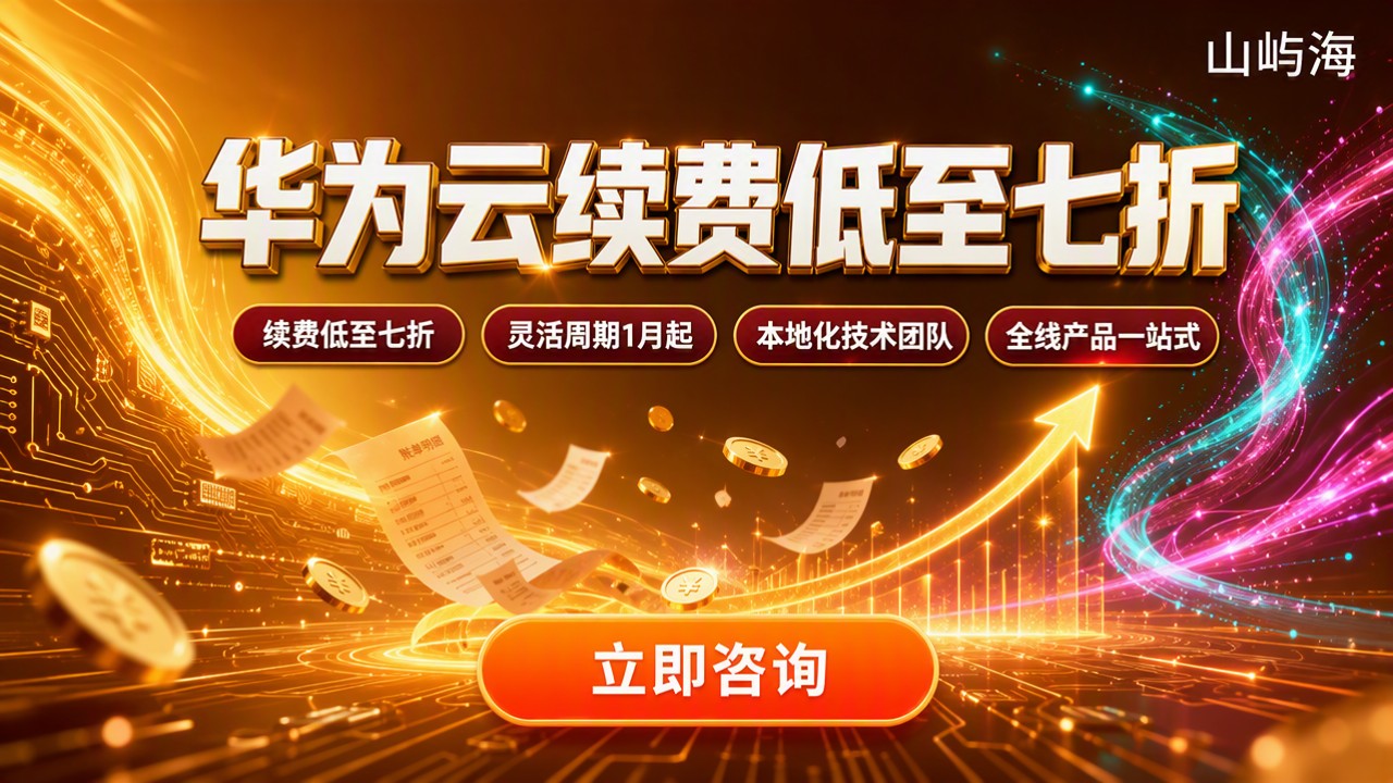 华为云续费有折扣吗：代理续费怎么选