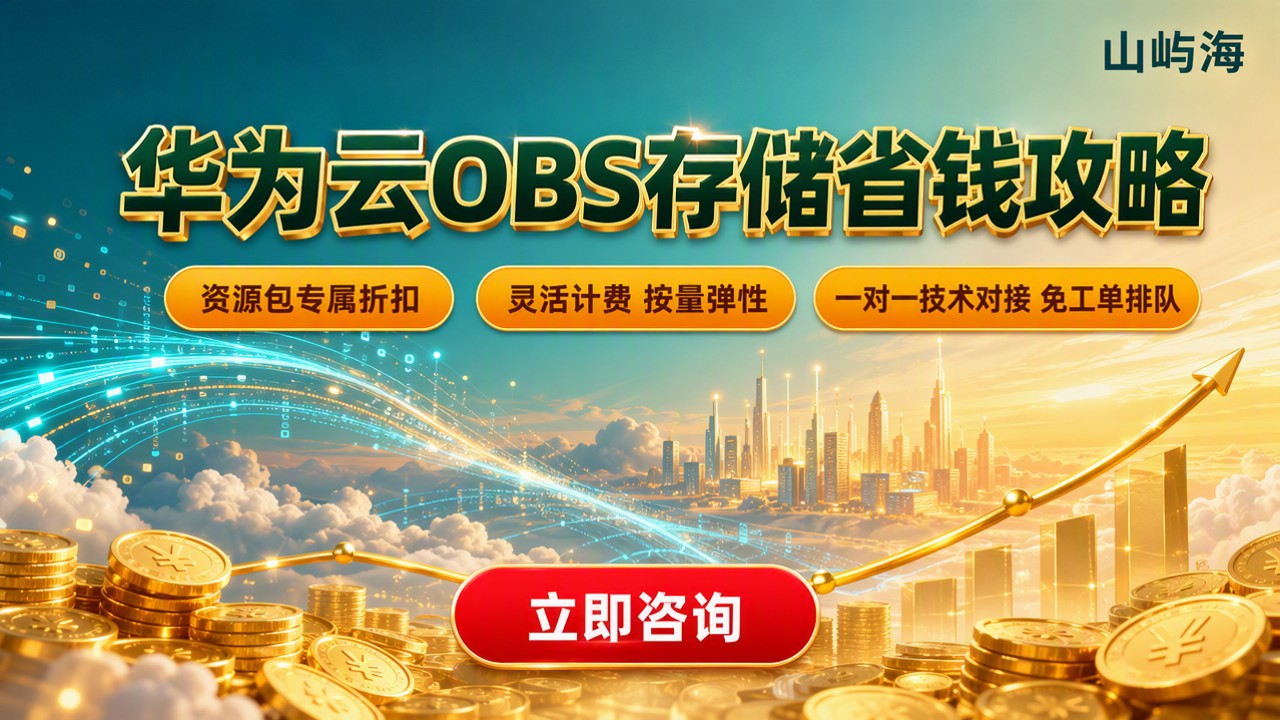 华为云OBS存储多少钱一个月：计费项与代理对比