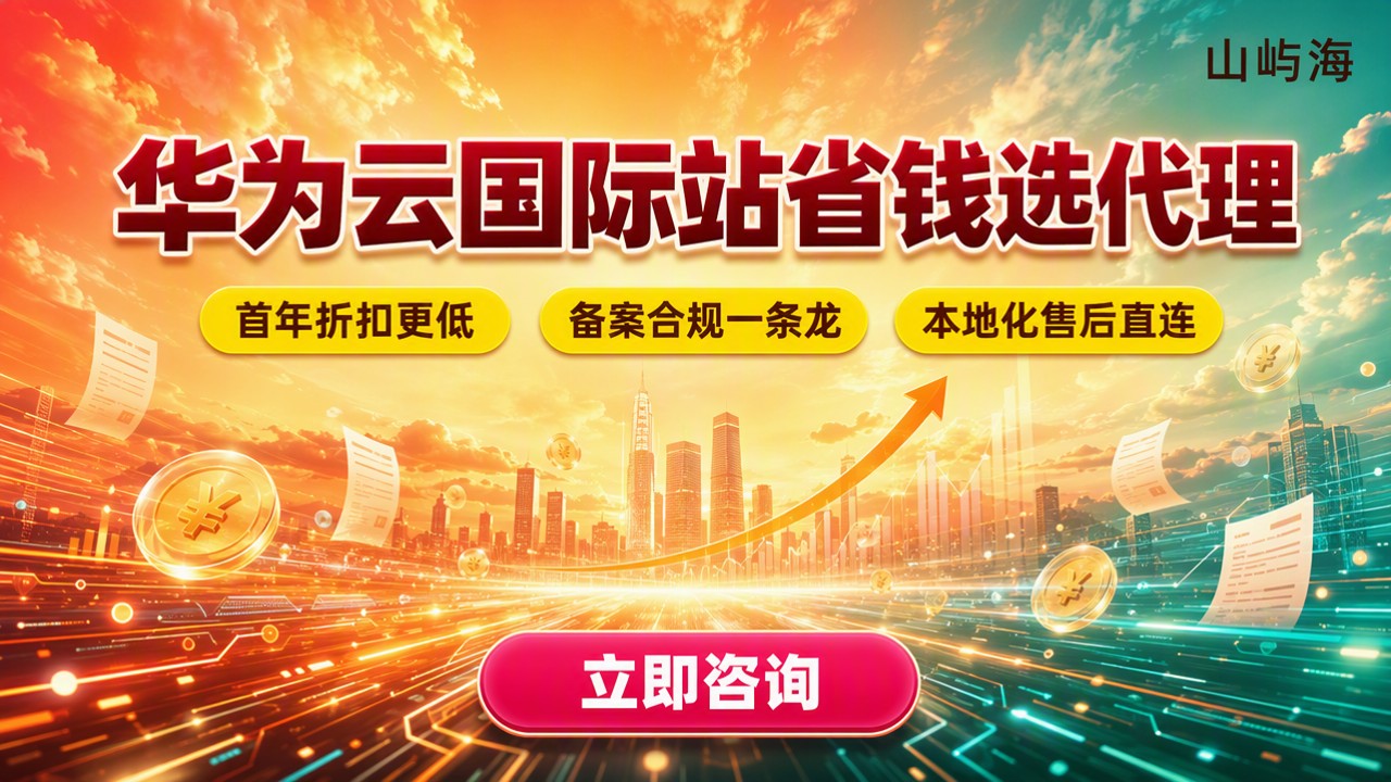 华为云国际站代理商怎么选:最新对比与省钱渠道