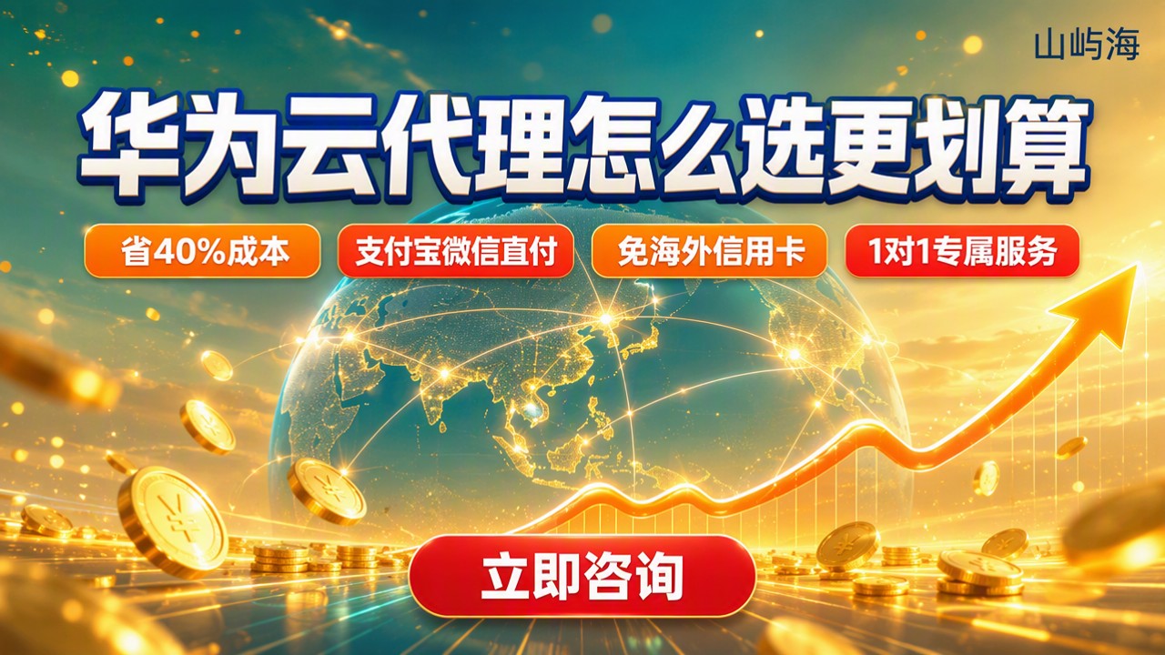 华为云代理和官网区别：怎么选更划算