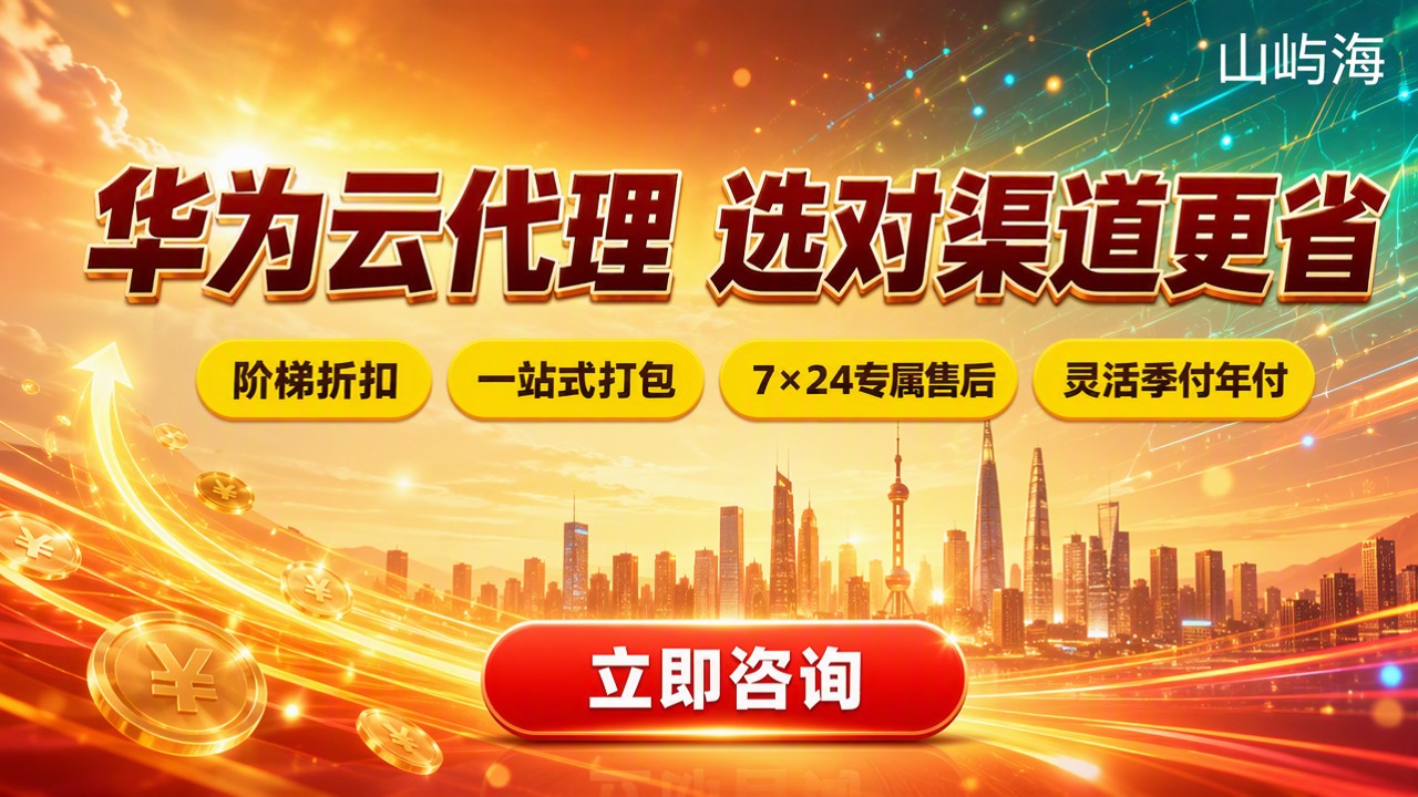 华为云代理费多少：代理渠道怎么选更省