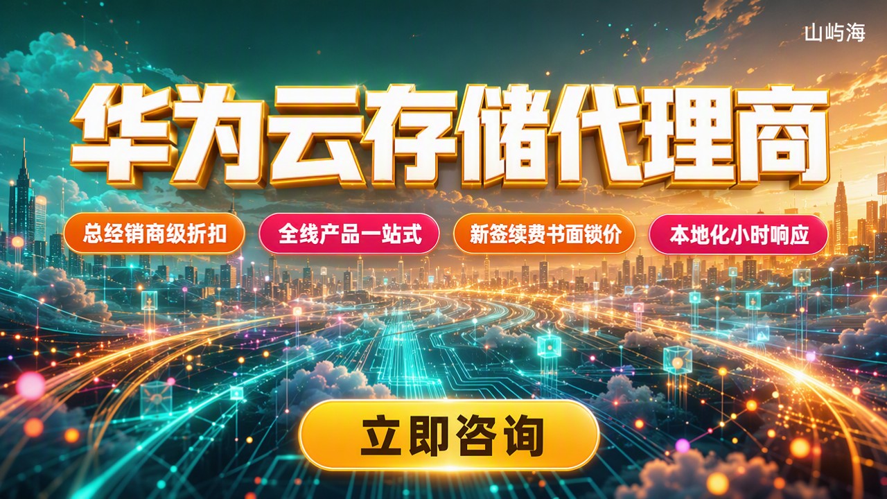 华为云存储代理商:哪家好?对比指南
