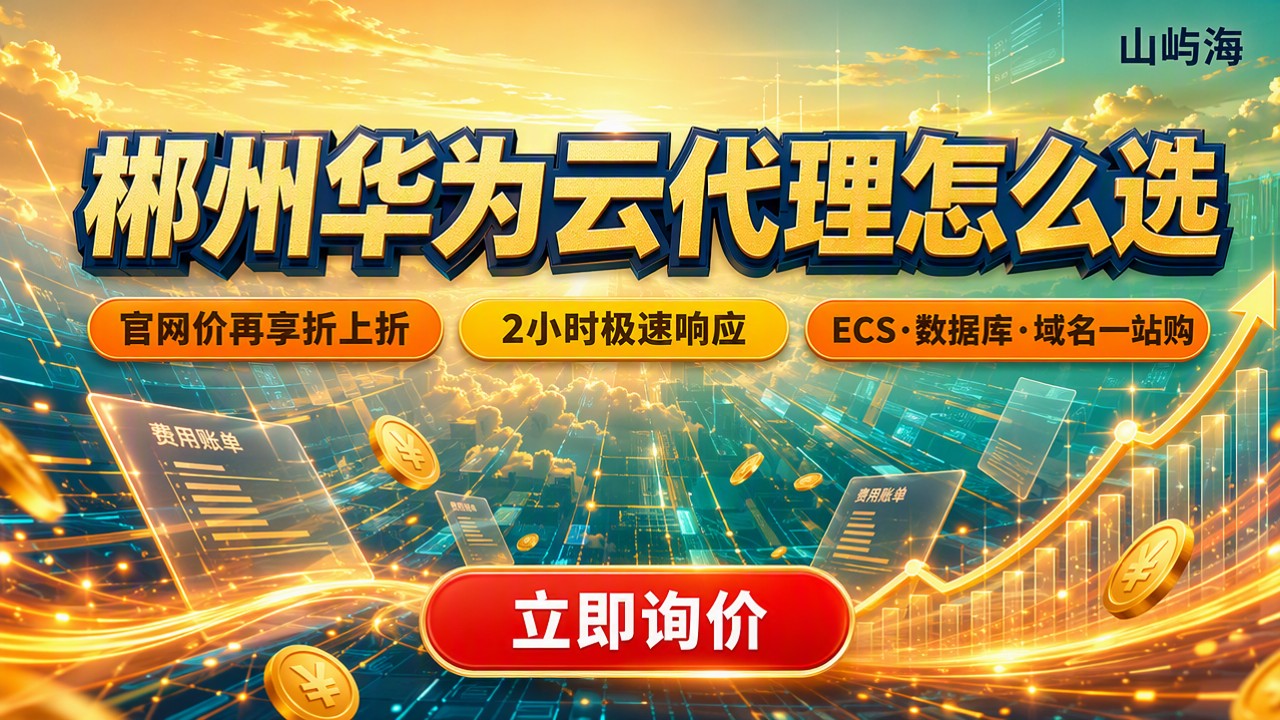 郴州华为云代理商怎么选:价格对比与选购建议