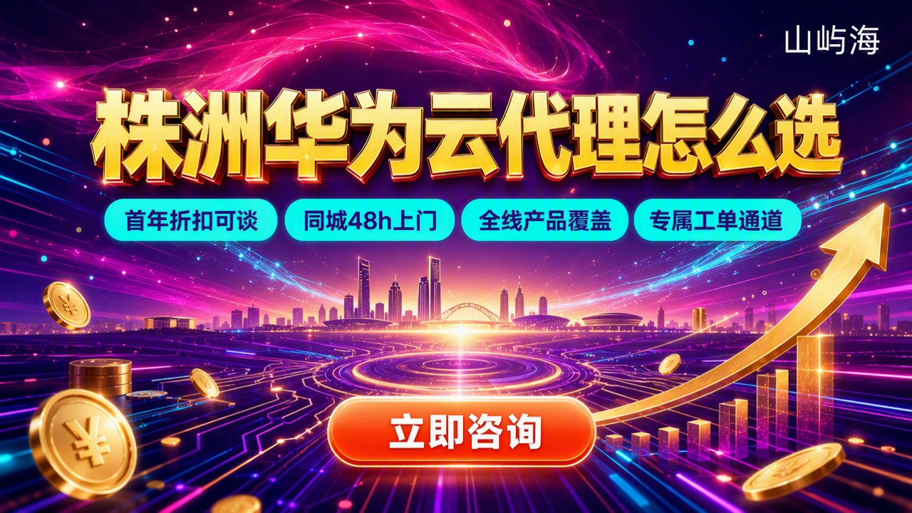 株洲华为云代理商怎么选?本地代理对比与避坑