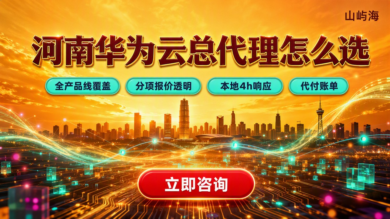 河南华为云总代理怎么选?本地授权渠道对比