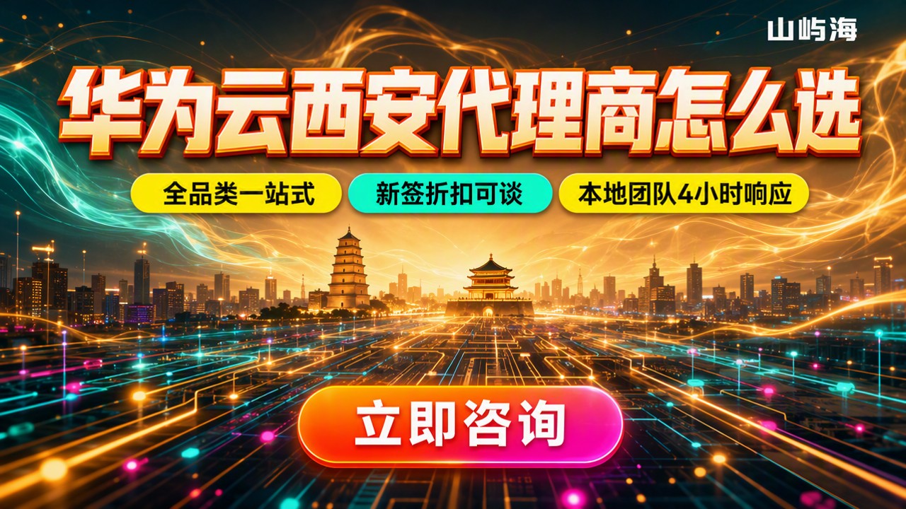 华为云西安代理商怎么选:本地服务商对比