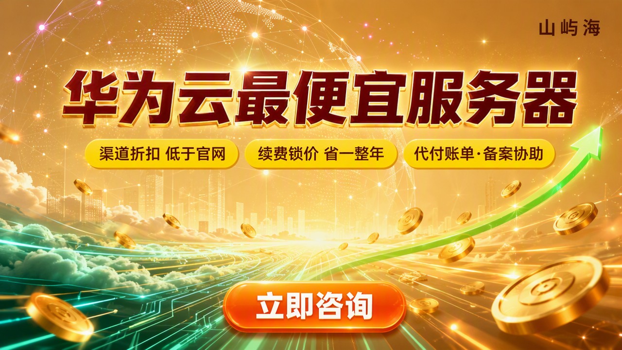 华为云最便宜的服务器多少钱?最新渠道对比