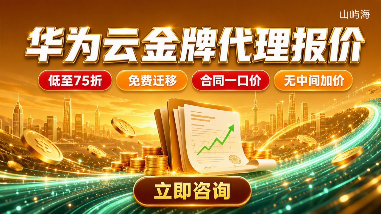 华为云金牌代理报价：对比哪家更划算？